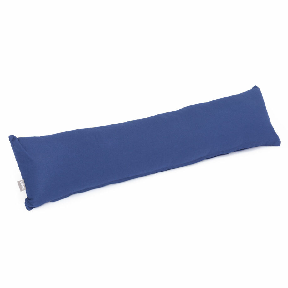 bolster de yoga coussin pranayama eco bleu