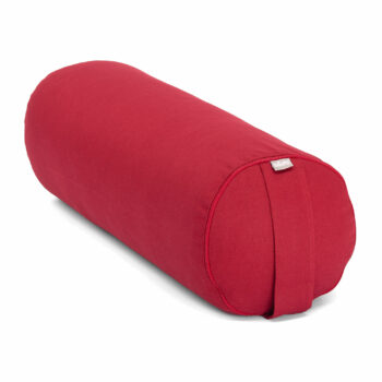 bolster de yoga bordeaux