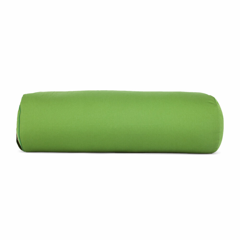 bolster de yoga vert