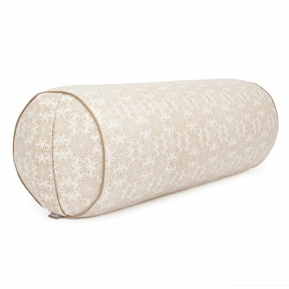 bolster de yoga maharaja creme