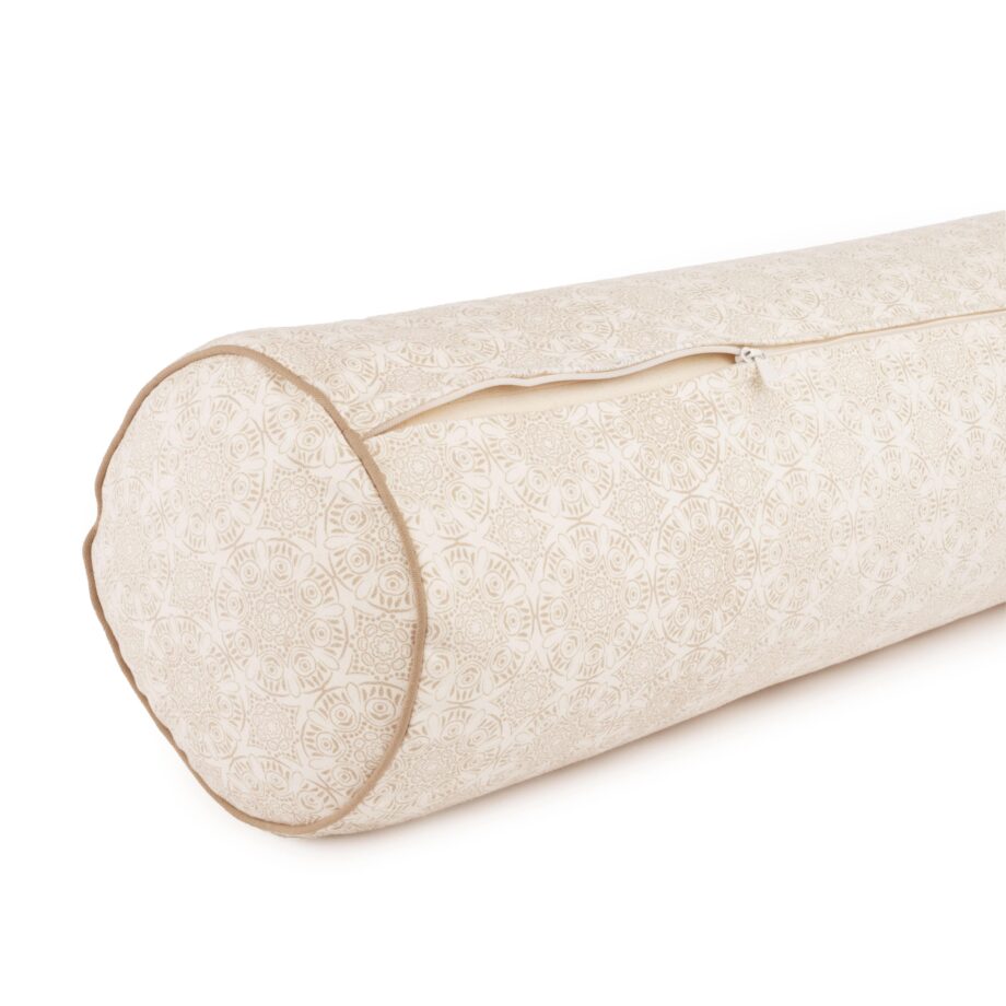 bolster de yoga maharaja creme