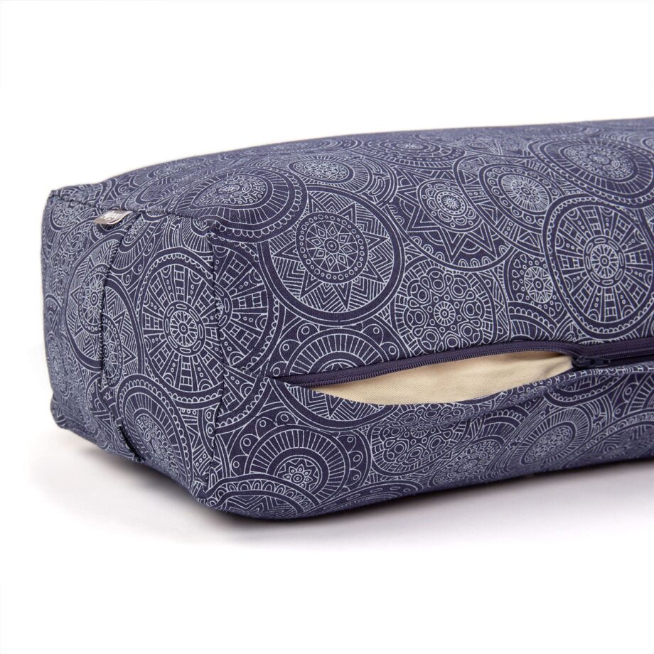 bolster de yoga salamba maharaja mystic blue