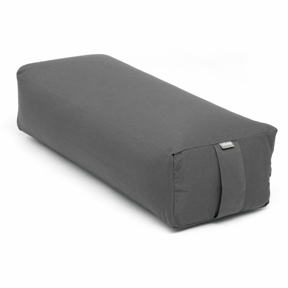 bolster de yoga rectangle salamba eco anthracite