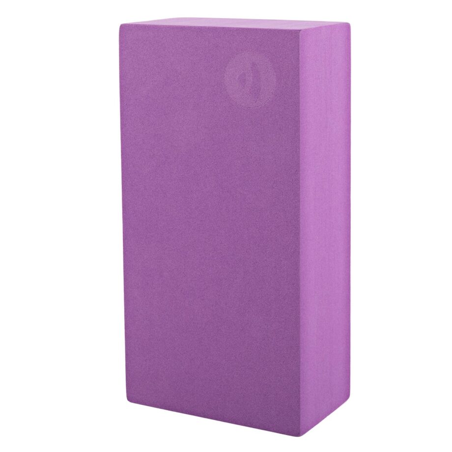 brique de yoga asana violet