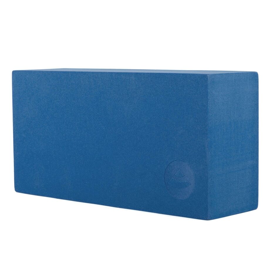 brique de yoga asana bleu