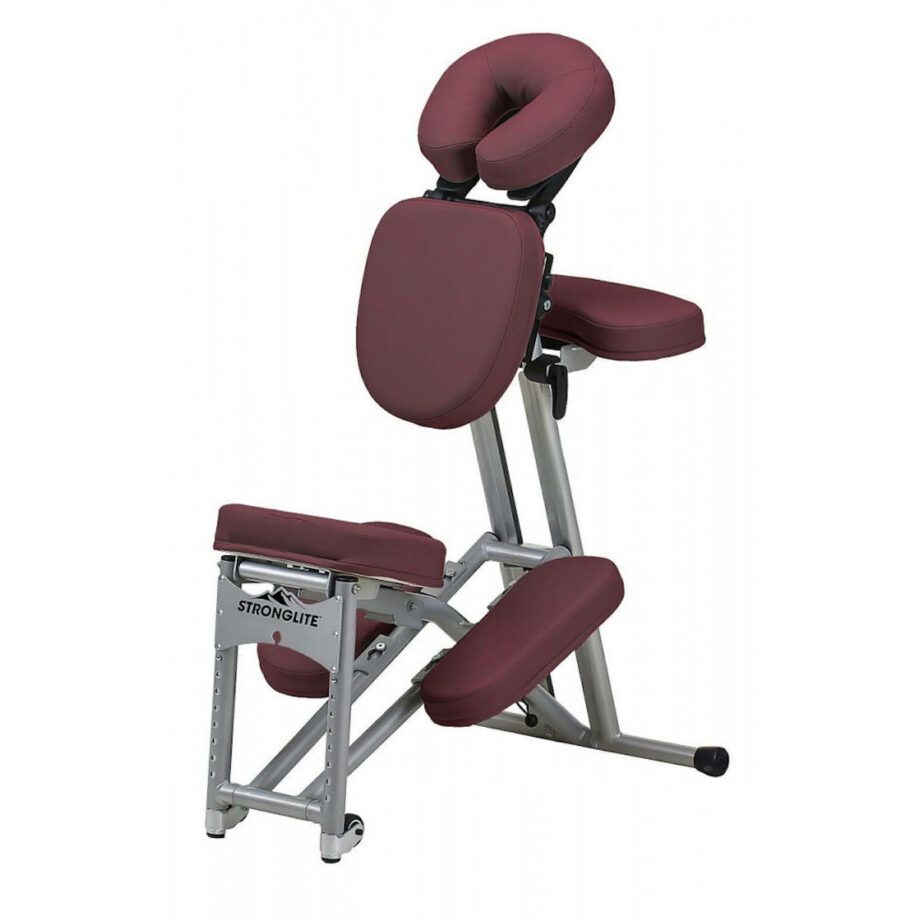 chaise de massage assis ergo pro de stronglite bordeaux