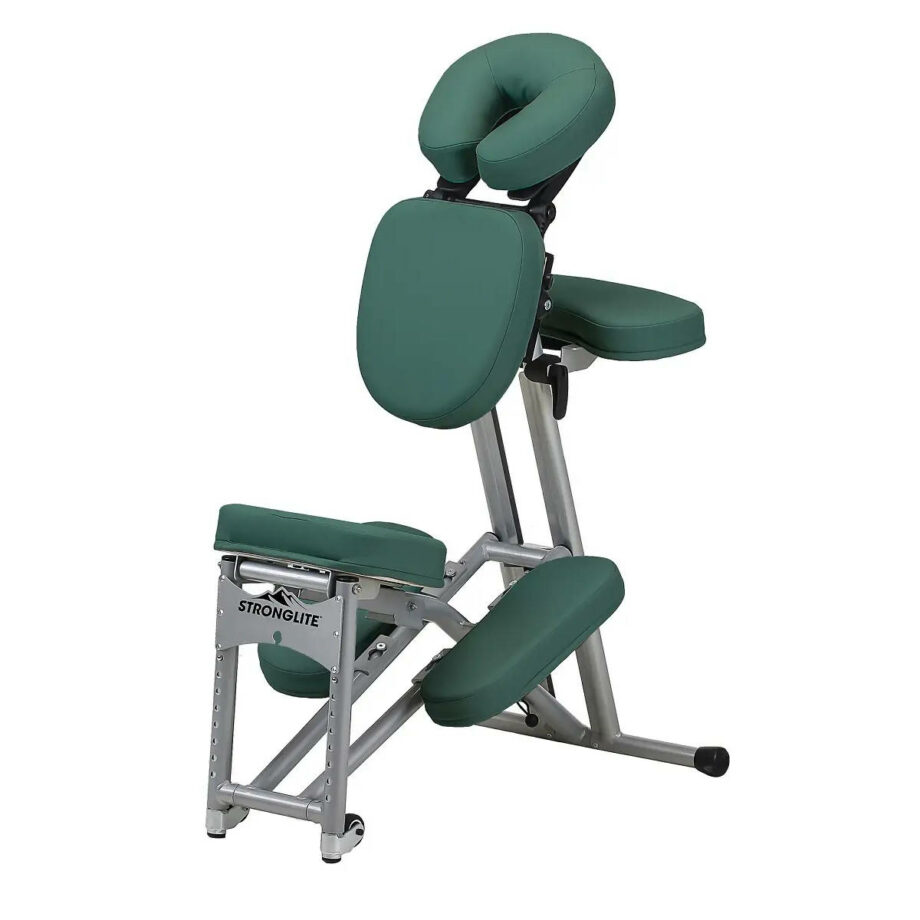 chaise de massage assis ergo pro de stronglite vert