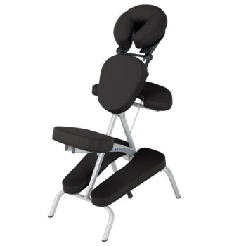 chaise de massage pliante Vortex noir