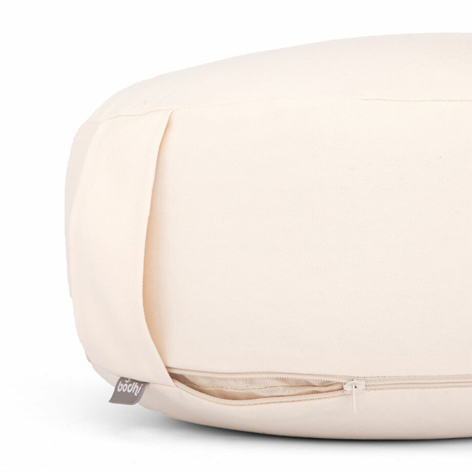 coussin de meditation rondo eco creme