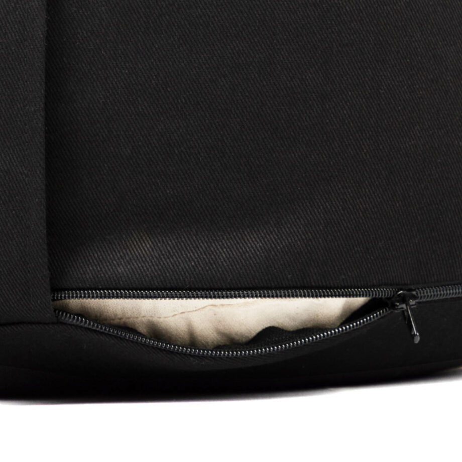 coussin de meditation rondo eco noir