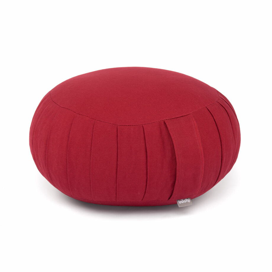 coussin de meditation zafu bordeaux