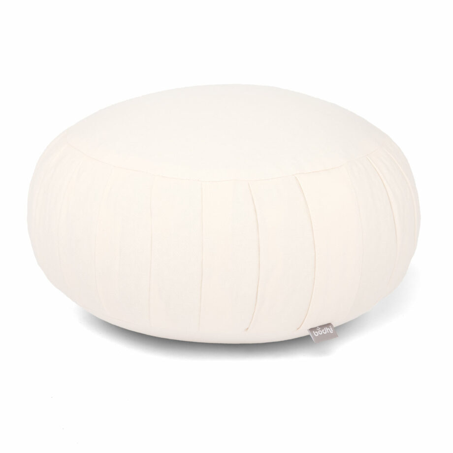 coussin de meditation zafu creme