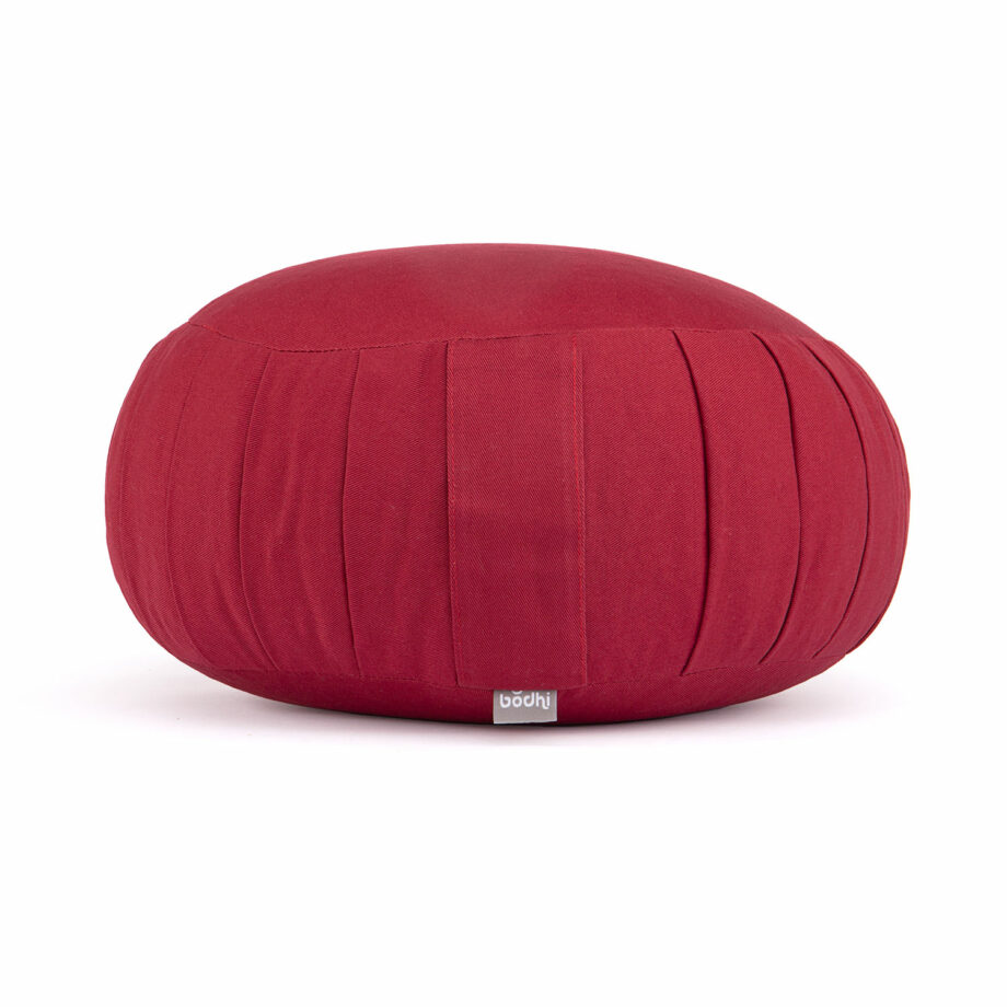 coussin de meditation zafu bordeaux