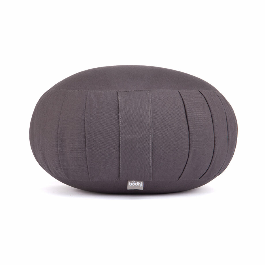 coussin de meditation zafu gris