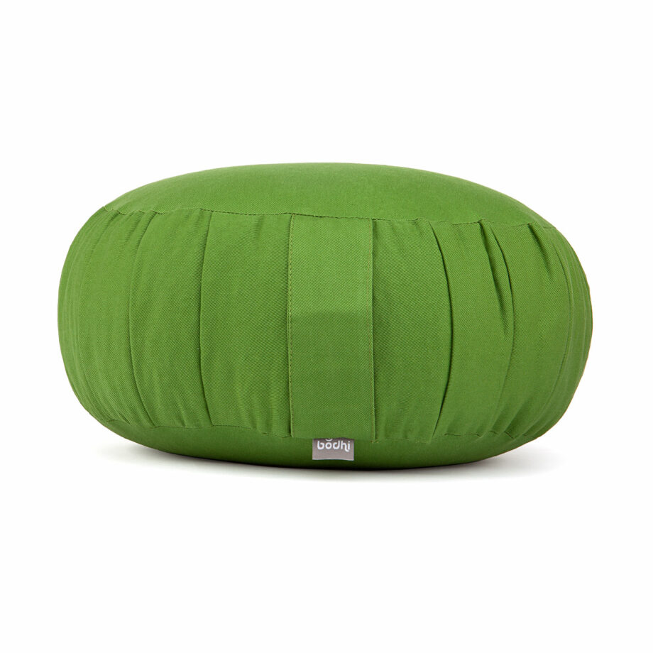 coussin de meditation zafu vert