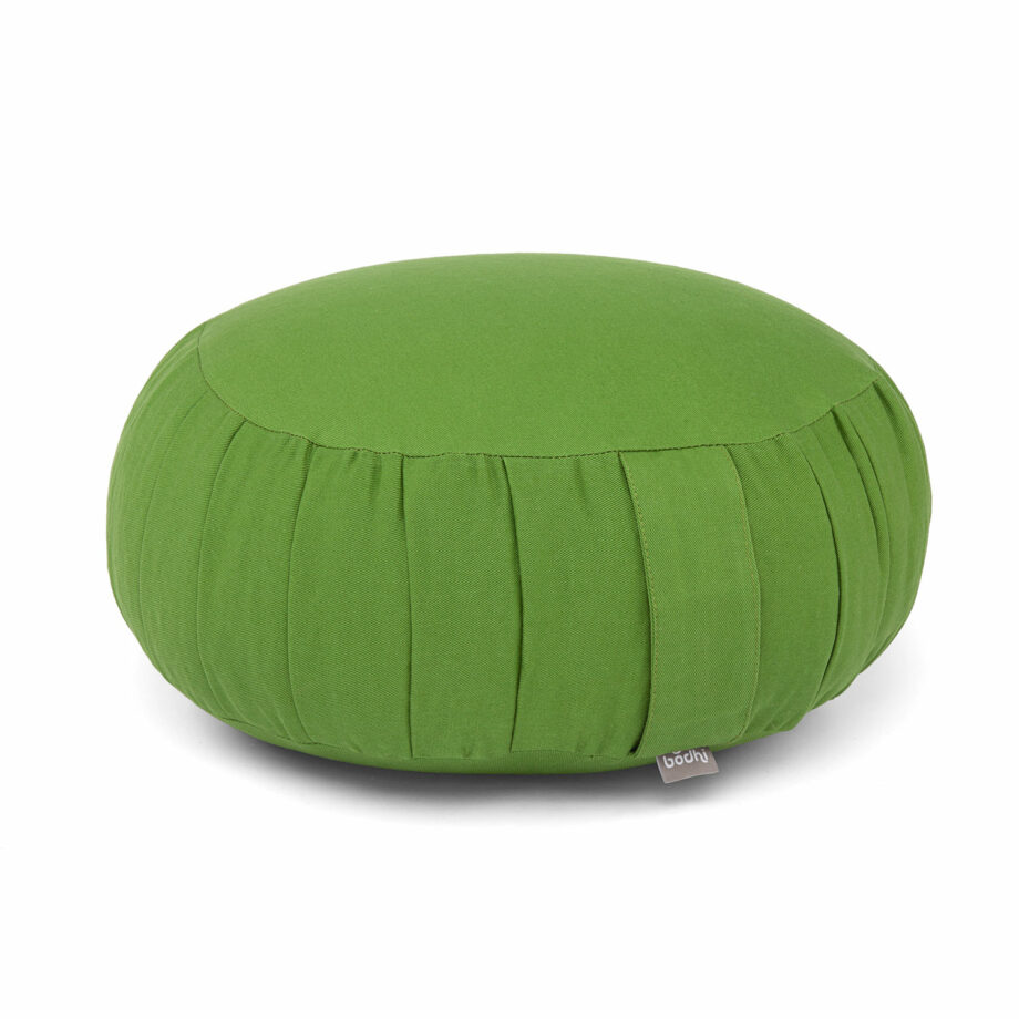 coussin de meditation zafu vert