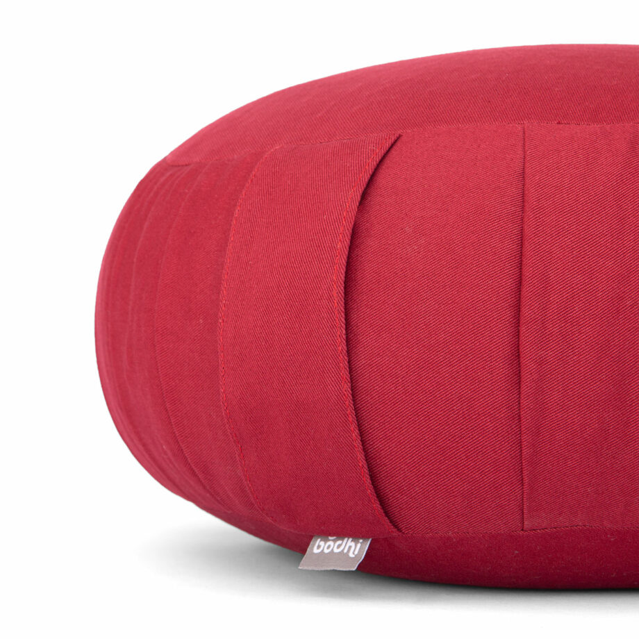 coussin de meditation zafu bordeaux