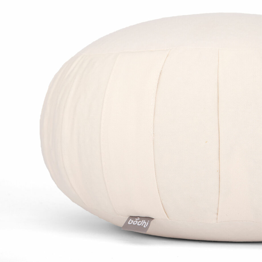 coussin de meditation zafu creme