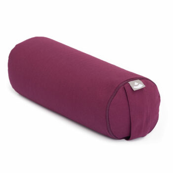 coussin nuque aubergine