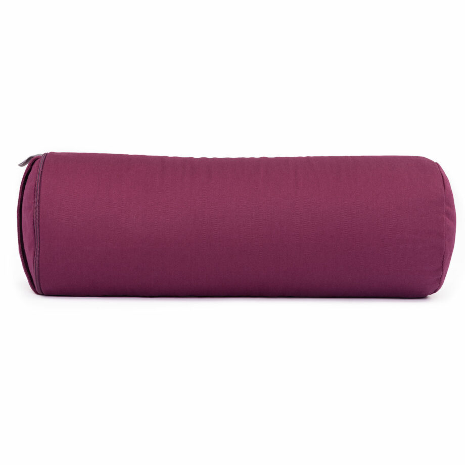 coussin nuque aubergine