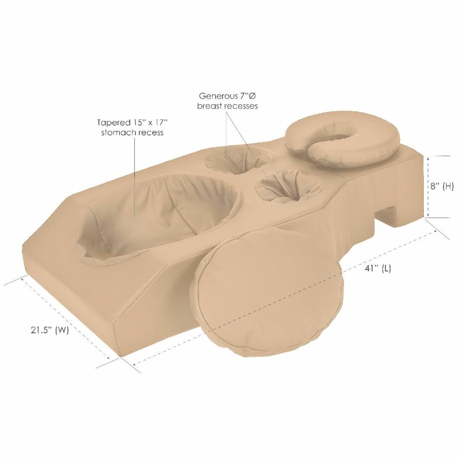 coussin position ventrale prone