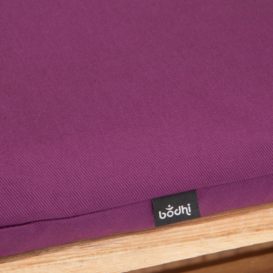 coussin pour palette aubergine