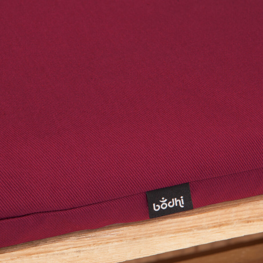 coussin pour palette bordeaux