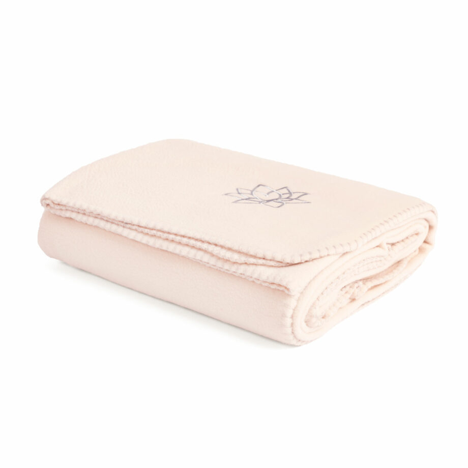 couverture polaire asana creme