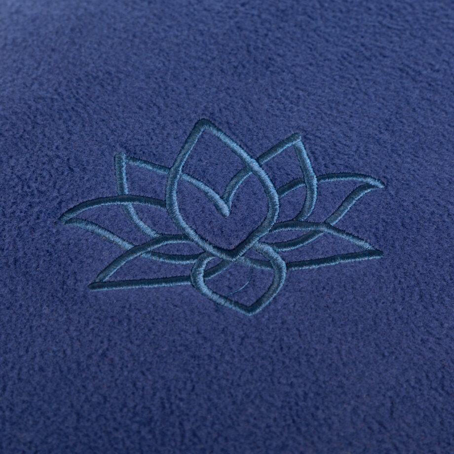 couverture polaire asana bleu