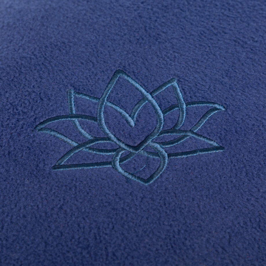 couverture polaire asana bleu