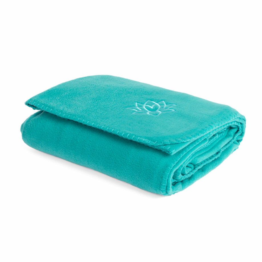 couverture polaire asana petrole