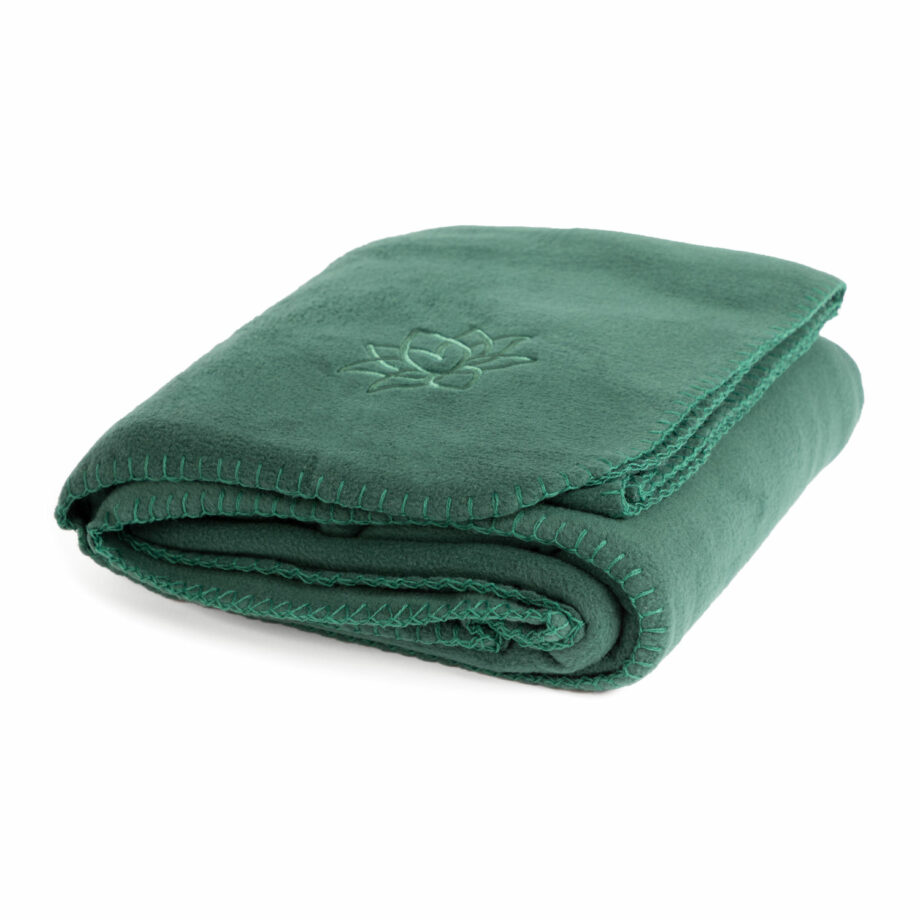 couverture polaire asana vert