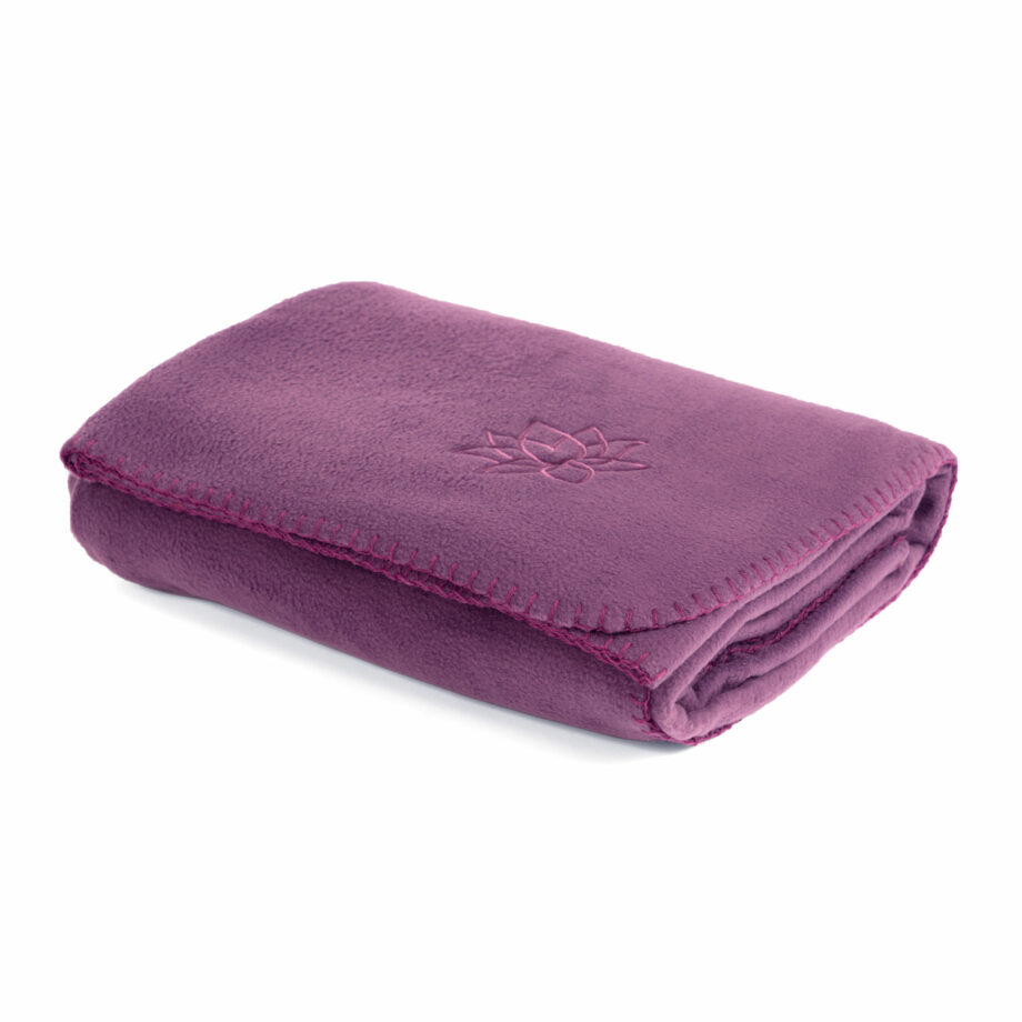 couverture polaire asana violet