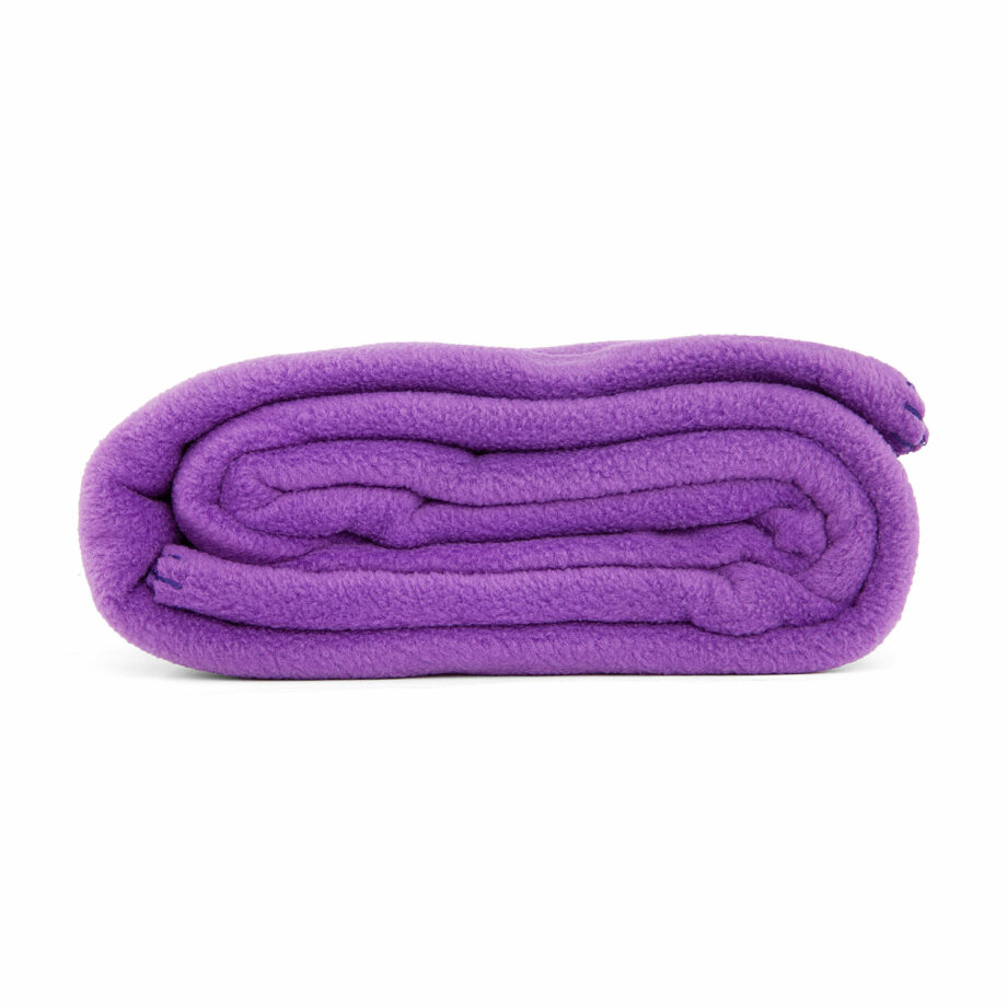 couverture polaire asana violet