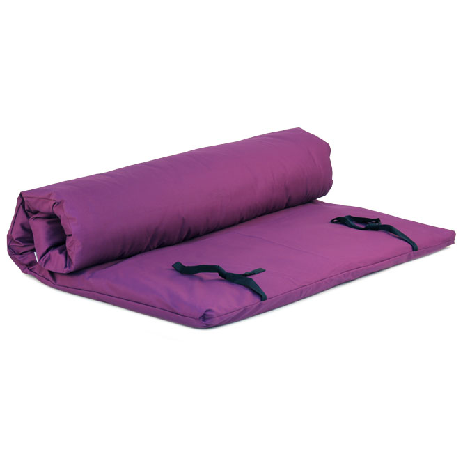 futon shiatsu massage violet