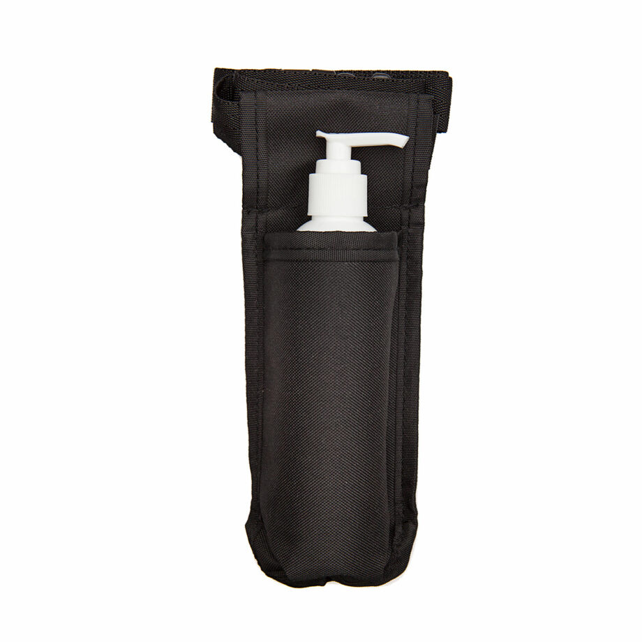 holster bouteille a pompe huile de massage