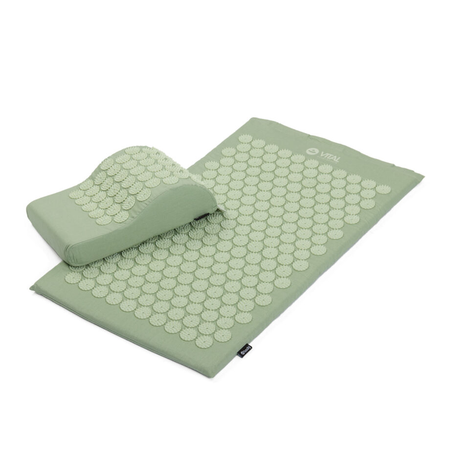 tapis acupression vert