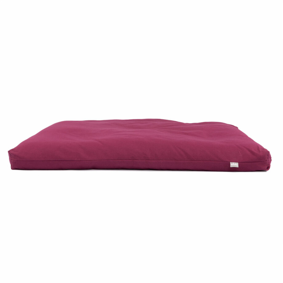 matelas de meditation zabuton aubergine