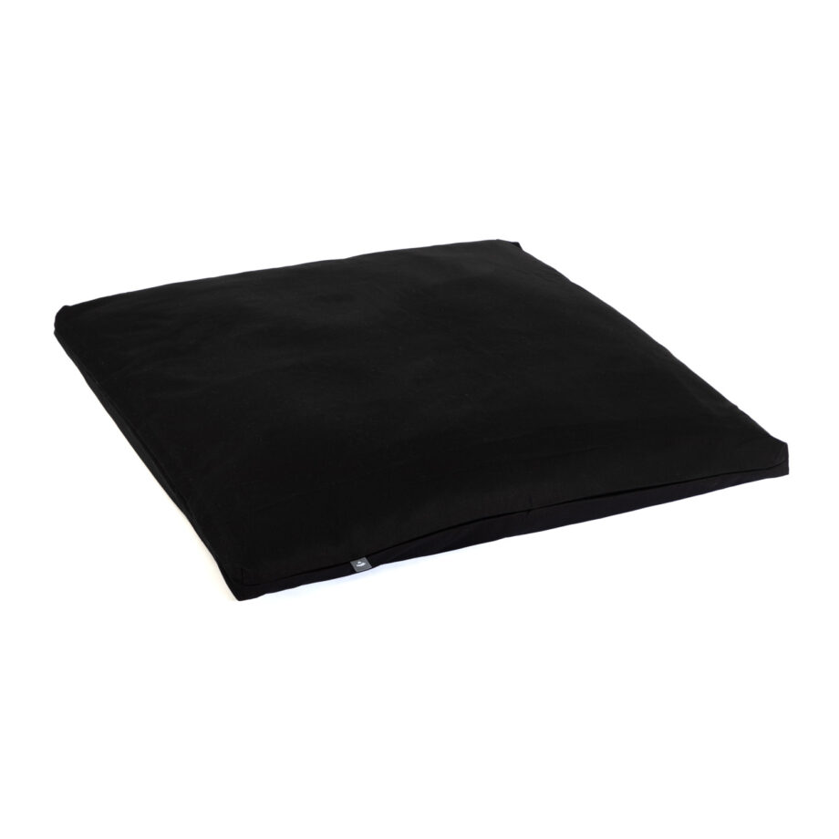 matelas de meditaion zabuton noir
