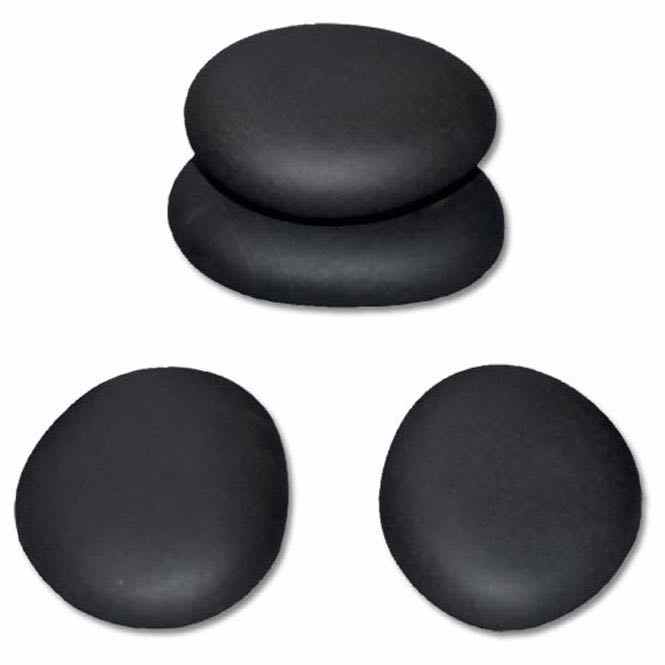 Pierre Chaude En Basalte Moyenne Lot De 4 Massage Factory 