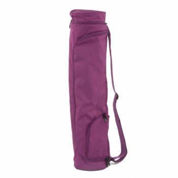 sac tapis de yoga asana aubergine