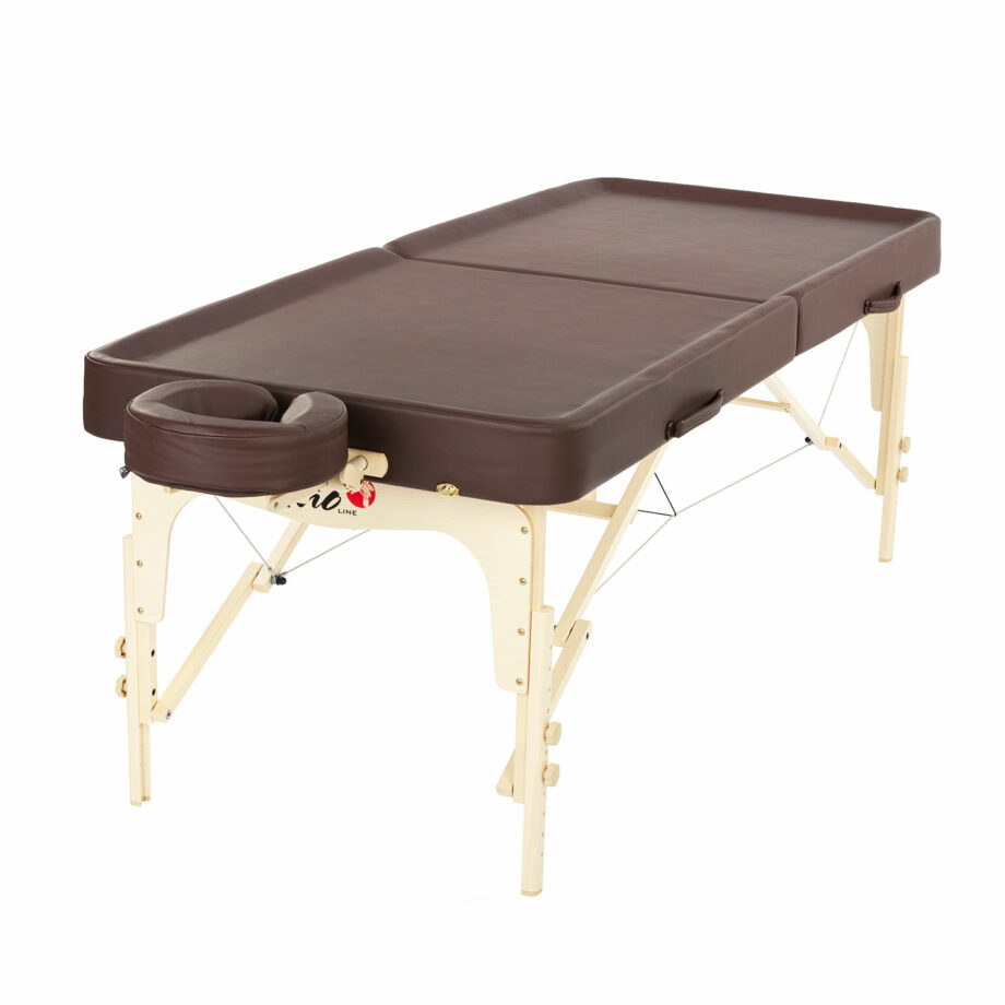 table de massage ayurvedique chocolat