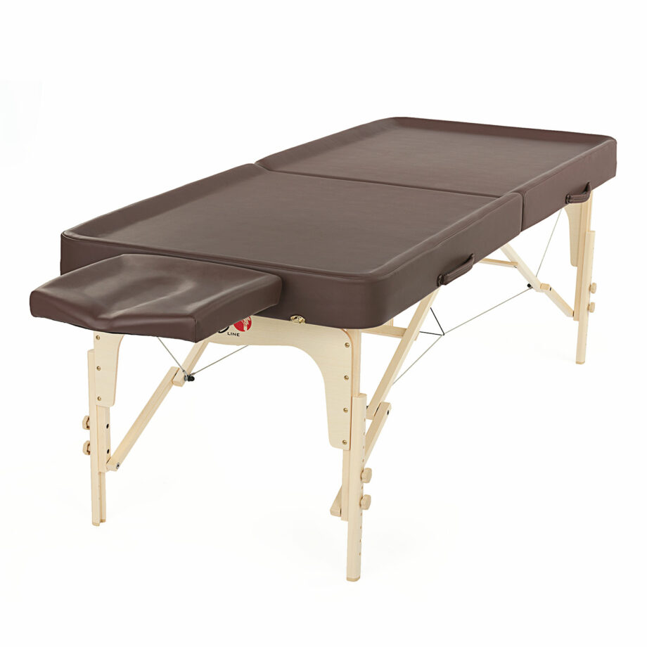 table de massage ayurvedique chocolat