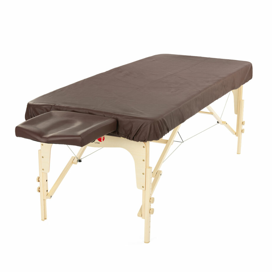table de massage ayurvedique chocolat