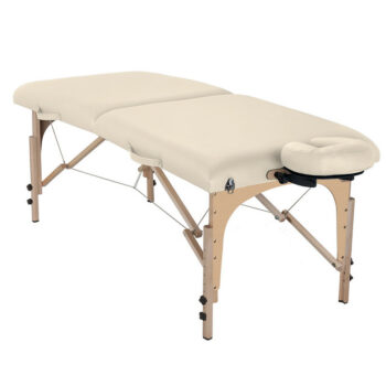 table de massage pliante element creme