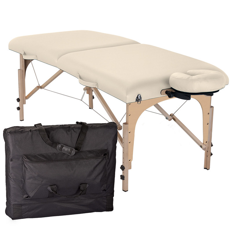 Table de Massage PRO pour Femme Enceinte 76 cm - Mousse mémoire de