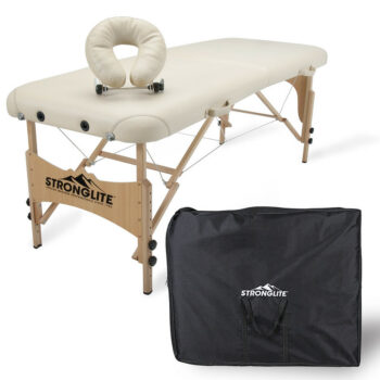 table de massage pliante stronglite shasta creme