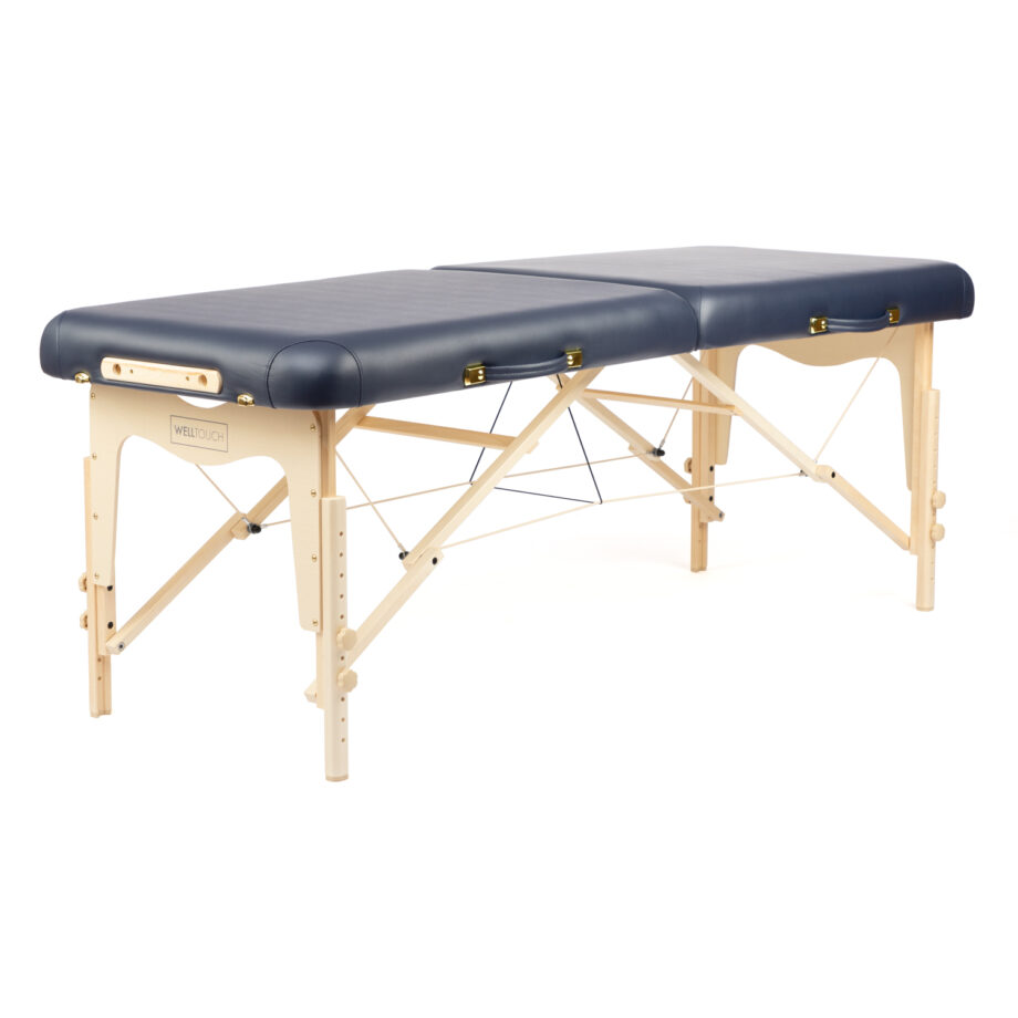 table massage pliante balance bleu