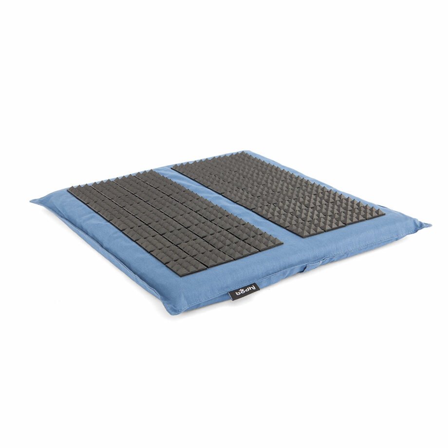 tapis acupression pieds vital spiky bleu