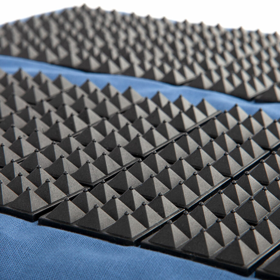 tapis acupression pieds vital spiky zoom bleu